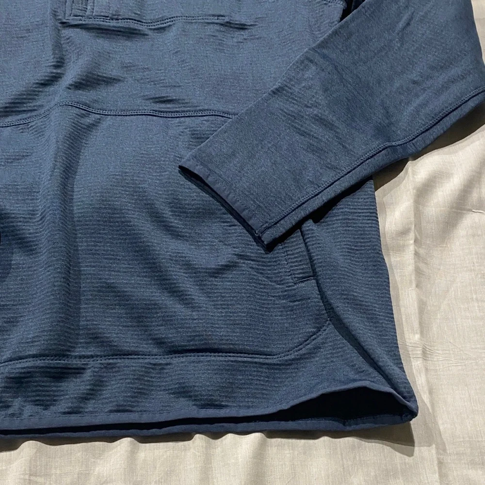 Merrell Blue Lightweight Quarter Zip‎ Pullover-NWOT